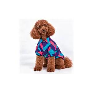 Retro 80–90’s Geometrik Desenli Köpek Ceketi S Beden