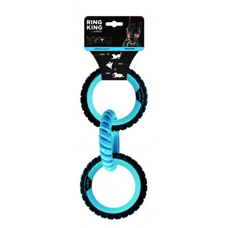 RING KING KÖPEK OYUNCAĞI TRİPLE BLUE/BLACK BRSP 10660099