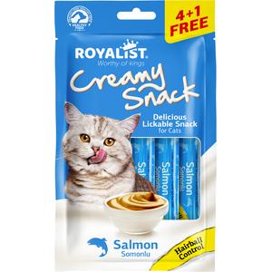 Royalist Creamy Snack  Somonlu  Hairball Control 75 Gr 03754 