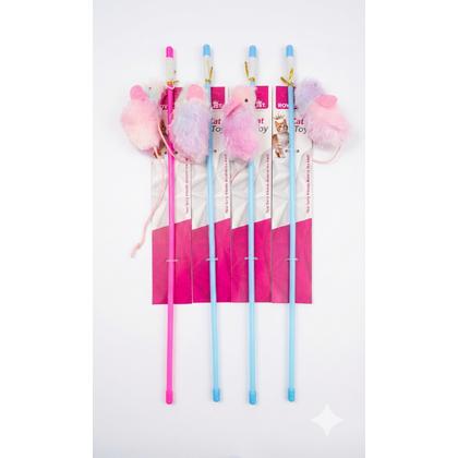 Pembe Kulaklı Fare Kedi Oltası - 03806