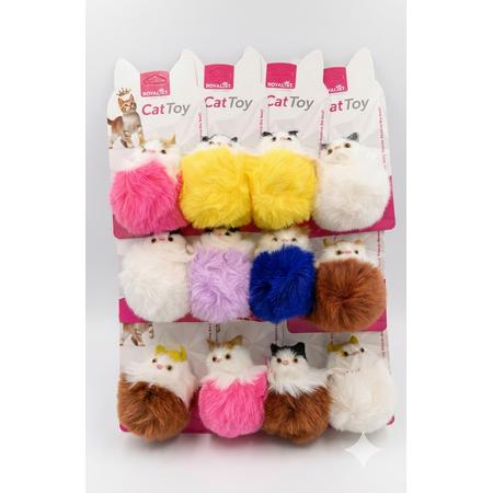 Tüylü Kedi Yüzlü Kedi Oyuncak - 03783