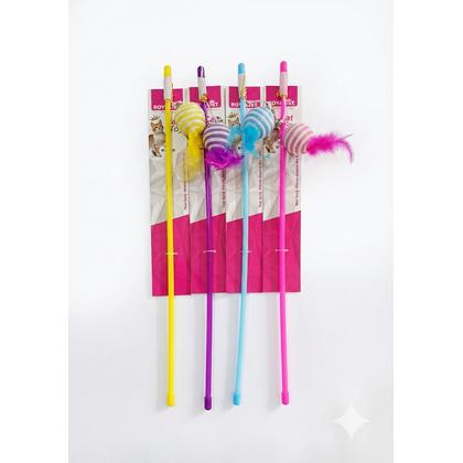 Tüylü Sargı Top Kedi Oltası - 03808