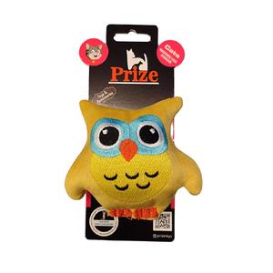 Sarı Baykuş Model Catnip Kedi Oyuncağı Prize
