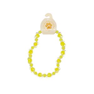 Sarı Kalpli Kolye S