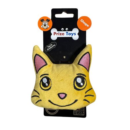 Sarı Kedi Model Köpek Oyuncağı