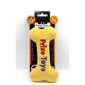 Sarı Kemik Model Sesli Köpek Oyuncağı Prize