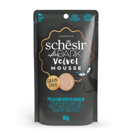 Schesir After Dark Tavuk ile Bıldırcın Yumurtası Mus Yetişkin Kedi Pouch 80gr ADP-21232260