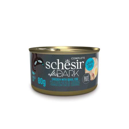 Schesir After Dark Tavuk ile Bıldırcın Yumurtası Paté Yetişkin Kedi Konservesi 80g	ADP-21142160-142115