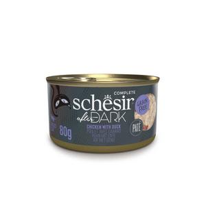 Schesir After Dark Tavuk ile Ördek Paté Yetişkin Kedi Konservesi 80g	ADP-21142360-142313