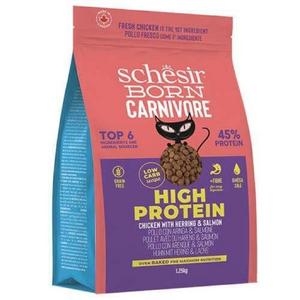 Schesir Born Carnivore Tavuklu Somonlu ve Ringa Balıklı Yetişkin Kedi Maması 1,25kg ADP-23382306