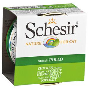 Schesir For Cat Jöle İçerisinde Tavuk Filetolu ve Pirinçli Kedi Maması 85g ADP-C160
