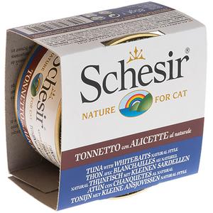 Schesir For Cat Su İçerisinde Ton ve Ringa Balıklı Kedi Maması 85g ADP-C177