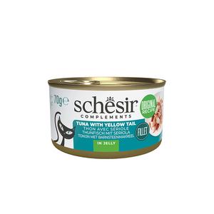 Schesir Tavuk Filetolu Pişirme Suyunda Yetişkin Kedi Konservesi 70g