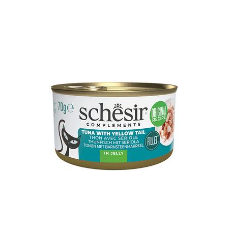 Schesir Tavuk Filetolu Pişirme Suyunda Yetişkin Kedi Konservesi 70g