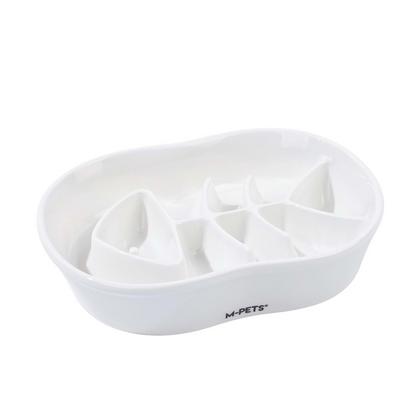 Serene Fish Seramik Yavaş Yeme Mama Kabı 240ml White 60532201