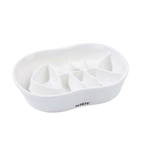 Serene Fish Seramik Yavaş Yeme Mama Kabı 240ml White 60532201