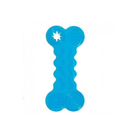 Sert Kauçuk Tırtıklı Köpek Diş Kaşıyıcı Kemik  Oyuncak 10 Cm avc-28