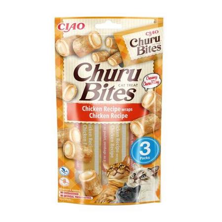 czp-eu724 Ciao Churu Bites Tavuk Sargılı Kedi Ödül Maması 3 x 10 Gr