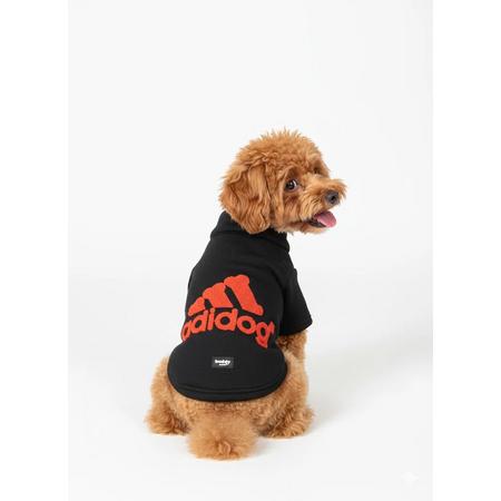 Siyah Hakim Yaka Comfort Fit Köpek Sweat Ceketi (WarmFlex Koleksiyonu) XL Beden