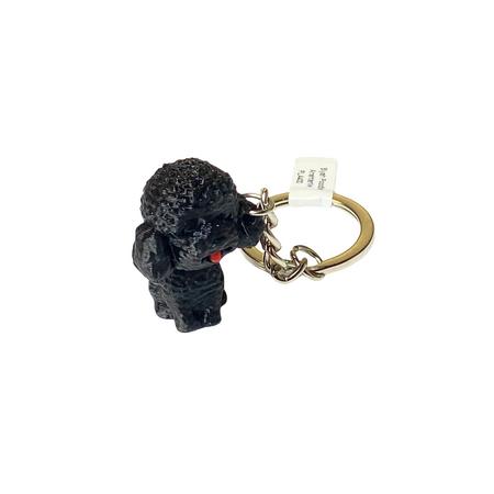 Siyah Poodle Anahtarlık PLA400