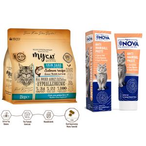 Skin Care Somon Balıklı Yetişkin Kediler İçin Bağışıklık Sistemi Güçlendirici Paketi