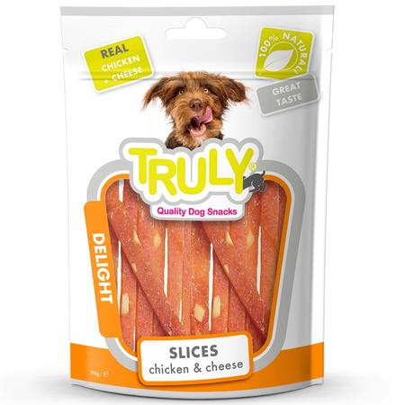 Slıces Chicken & Cheese Köpek Ödülü 90gr KYP-445-CB-06S