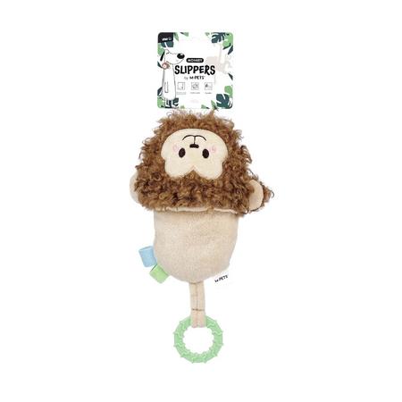Slippers Maymun Köpek Oyuncağı Kahve Renk Brsp-10672899