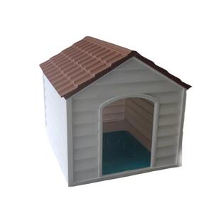 sny 5100 plastik pet kulübesi Gri-Kahve 45x61x76cm