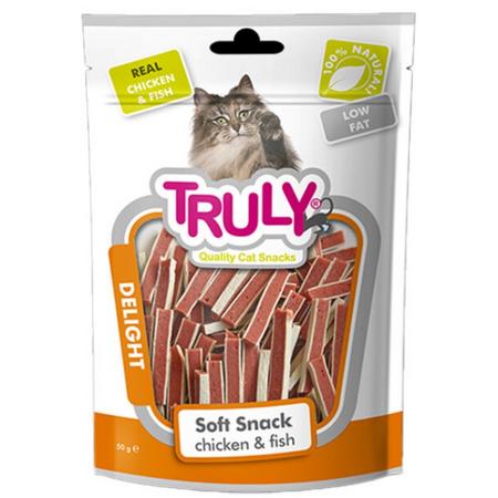 Soft Snack Chicken & Fish Kedi Ödülü 50gr