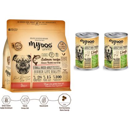 Somon Balıklı Küçük ve Orta Irk Köpekler İçin Lezzet Paketi