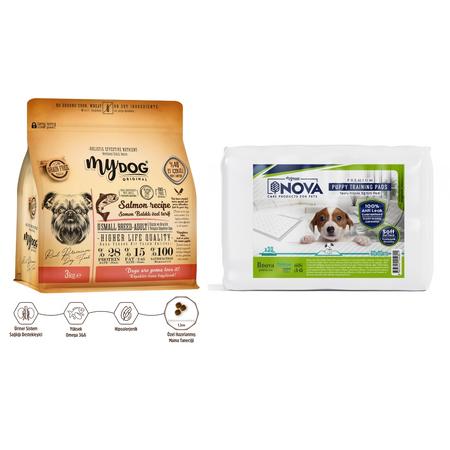 Somon Balıklı Küçük ve Orta Irk Köpekler İçin Temel İhtiyaç Paketi
