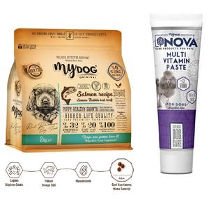 Somon Balıklı Yavru Köpekler İçin Bağışıklık Sistemi Güçlendirici Paketi