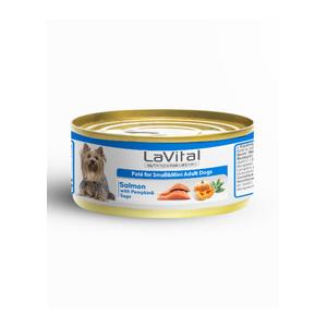 Somonlu, Balkabaklı ve Adaçaylı Mini Irk Yetişkin Köpek Konservesi 85GR