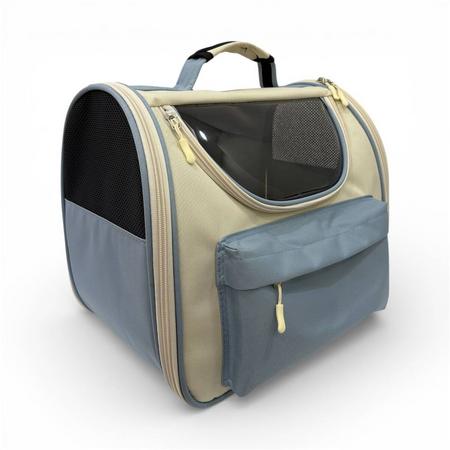 Space Model Pet Backpack Mavi