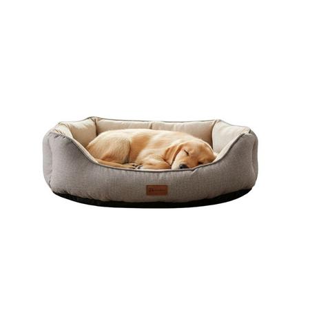 Sprit Model Kedi Köpek Yatağı Bej L