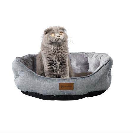 Sprit Model Kedi Köpek Yatağı Gri M