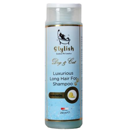 STYLISH UZUN TÜYLÜ KEDİ&KÖPEKLER İÇİN ŞAMPUAN 250ML