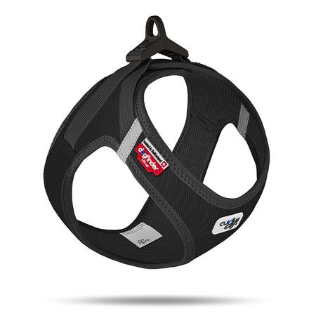 SU2972-CURLI VEST HARNESS CURLI CLASP CORD BLACK S brsp