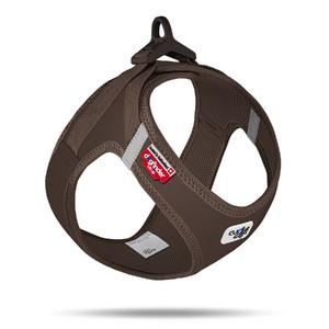 SU3000 Curli Vest Harness Curli Clasp Softshell Brown XL 