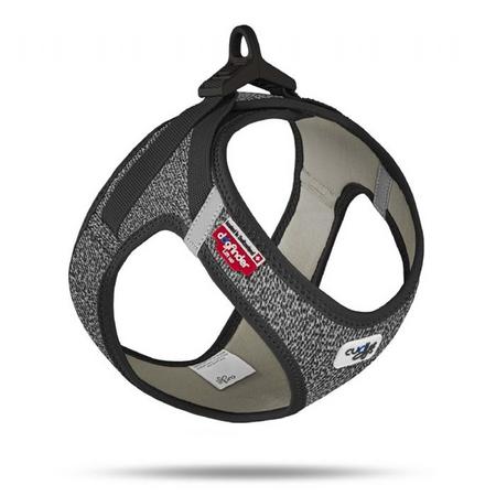 Su3022-Curli Vest Harness Merino Curli Clasp Black 3xs