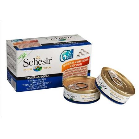 Tam ve Dengeli Ton Balığı İle Levrekli Jöle İçinde Kedi Konservesi 6*50gr