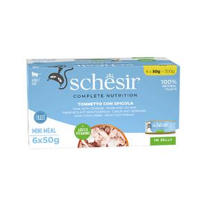 Tam ve Dengeli Ton Balığı İle Levrekli Jöle İçinde Kedi Konservesi 6*50gr