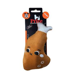 Tavuk Budu Model Sesli Köpek Oyuncağı Kahverengi Prize