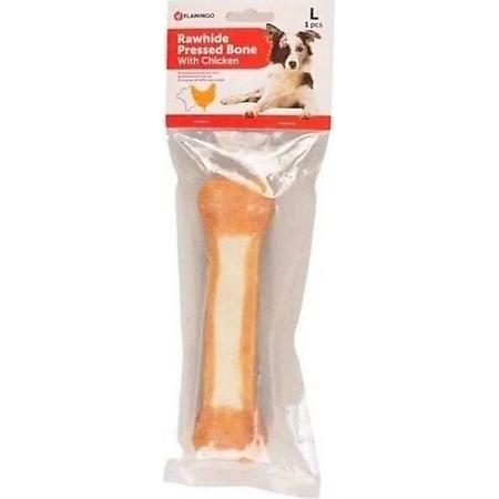 Tavuk Eti Kaplı Kemik Köpek Ödül Maması 20 cm