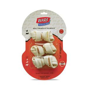 Tavuklu Düğüm Kemik 12,5 CM - 3' LÜ 195 gr 60671