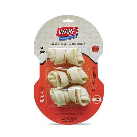 Tavuklu Düğüm Kemik 12,5 CM - 3' LÜ 195 gr 60671