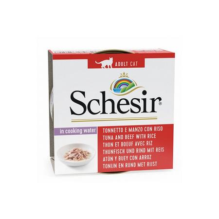 Ton Balıklı Sığır Filetolu ve Pirinçli Pişirme Suyunda Yetişkin Kedi Konservesi 85gr ADP-C176-750518