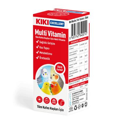 Tüm Kafes Kuşları İçin Multi Vitamin 25ml-KB101B16