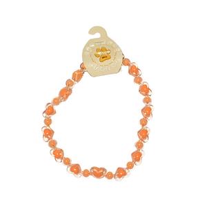 Turuncu Kalpli Kolye L