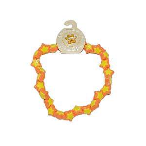 Turuncu/Sarı Yıldız Kolye S